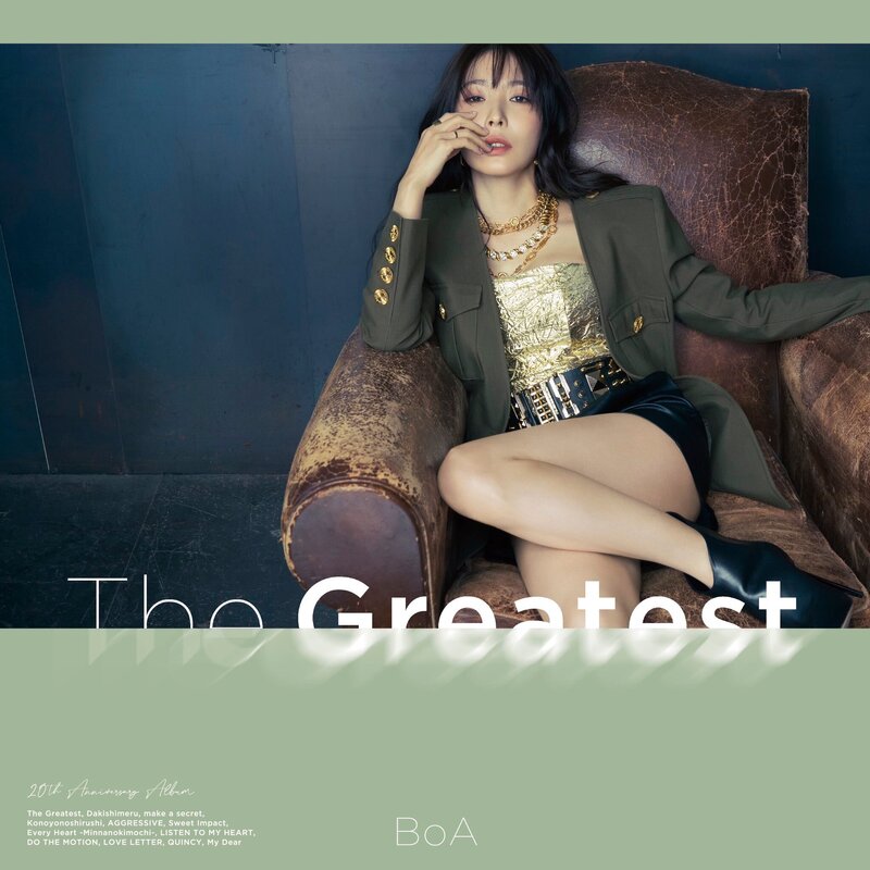 BoA - The Greatest 4th Japanese Best Album teasers documents 2