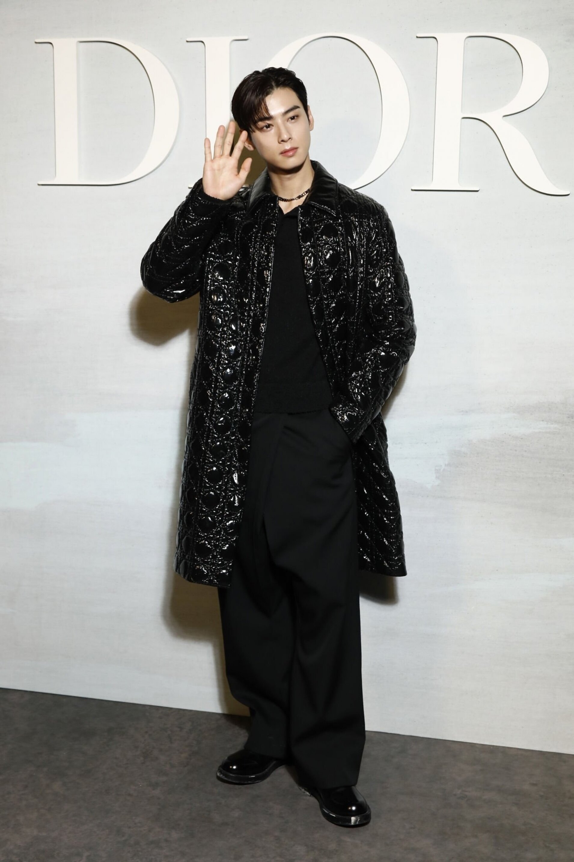Cha Eun Woo is the center of attention at the Dior SS23 Ready-To