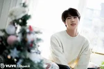 VLIVE x DISPATCH update with BTS's Jin & RM for behind the scenes of Christmas Photoshoot | 181227