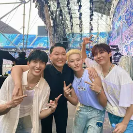 240824 SEVENTEEN Hoshi Instagram Update with DK Seungkwan and PSY