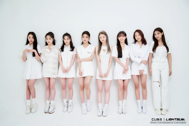 210514 Cube Naver Post - LIGHTSUM's Debut Profile Shoot Behind documents 6