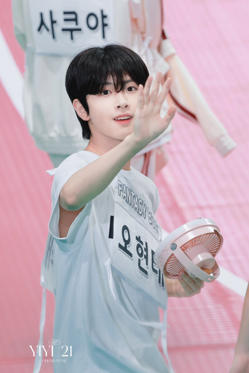 240805 FANTASY BOYS' Oh Hyeon Tae at ISAC 2024 documents 2