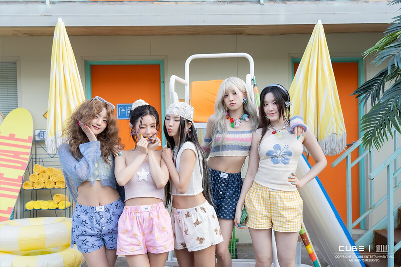 240712 CUBE Entertainment Naver Post - (G)I-DLE 7th Mini Album [I SWAY] Behind the Scenes of the Jacket Shoot documents 1