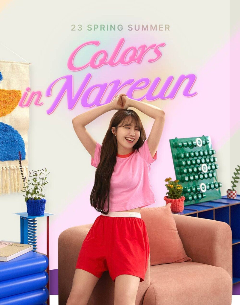 Apink EUNJI in '2023 Spring Summer Nareun Collection' documents 1