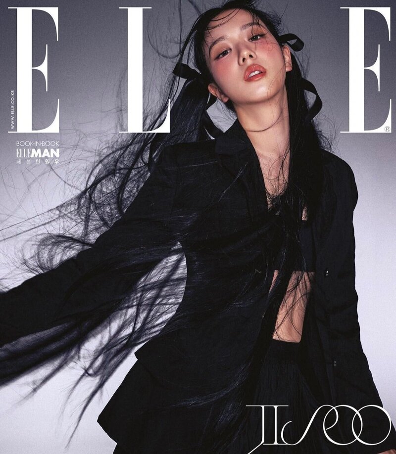 BLACKPINK Jisoo for Elle Korea August 2023 Issue documents 1
