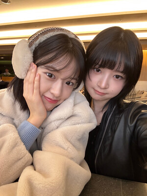 240206 IVE Twitter Update - Yujin and Rei