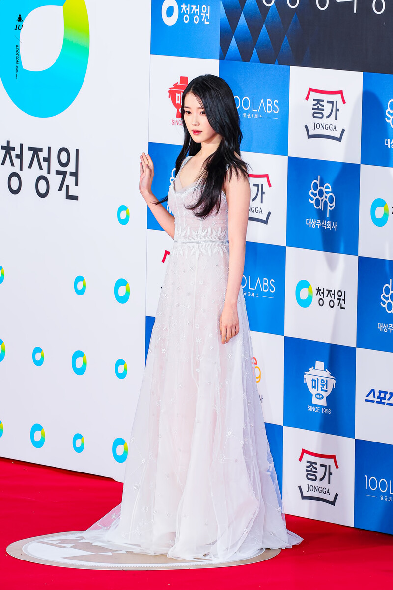 221125 IU at 43rd Blue Dragon Film Awards Red Carpet documents 8