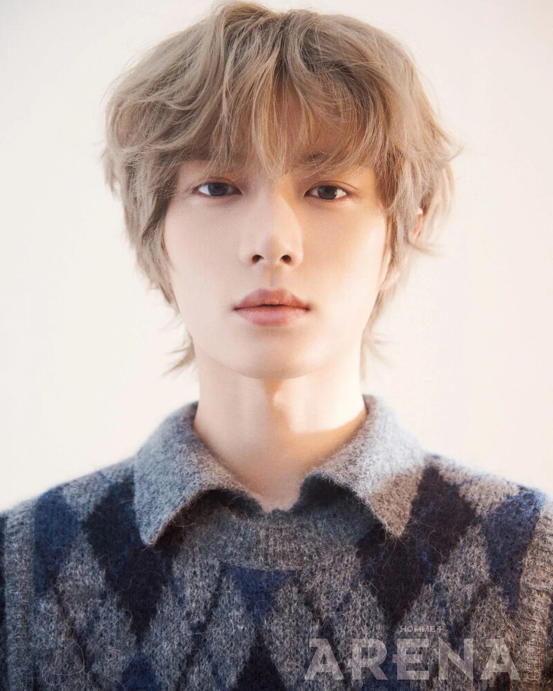 BEOMGYU for ARENA HOMME+ China October 2024 Issue documents 11