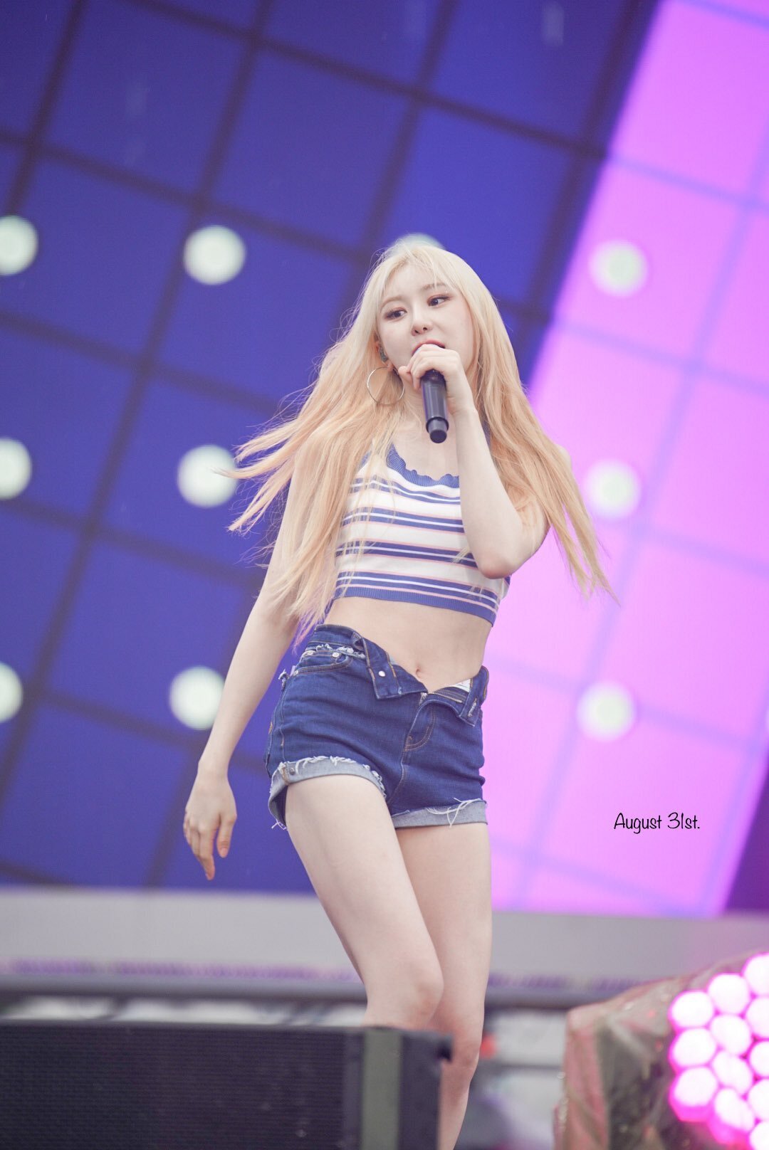 230722 Lee Chae Yeon at K-POP World Festival | kpopping