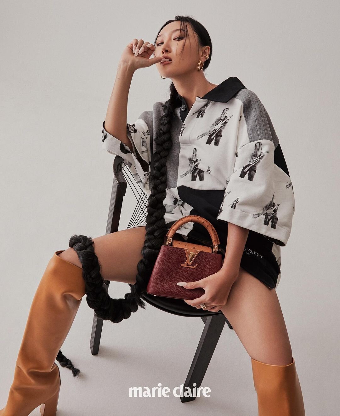 MAMAMOO HWASA for MARIE CLAIRE Korea x LOUIS VUITTON November Issue ...