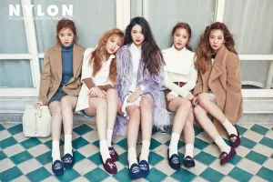 Red Velvet for Nylon Magazine December 2015 issue