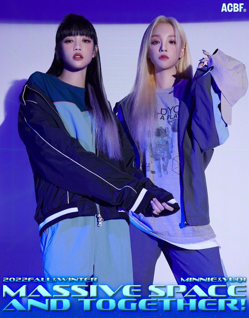 (G)-IDLE MINNIE x YUQI for ACBF 22FW Collection documents 5