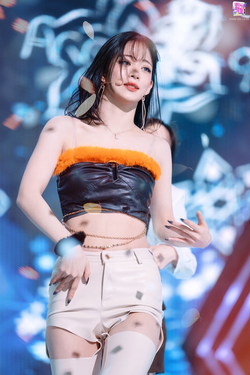 220130 fromis_9 Chaeyoung - 'DM' at Inkigayo documents 9