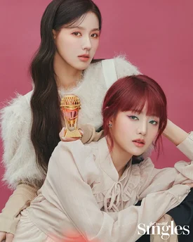 (G)I-DLE Miyeon & Minnie for Singles Magazine February 2021 Issue