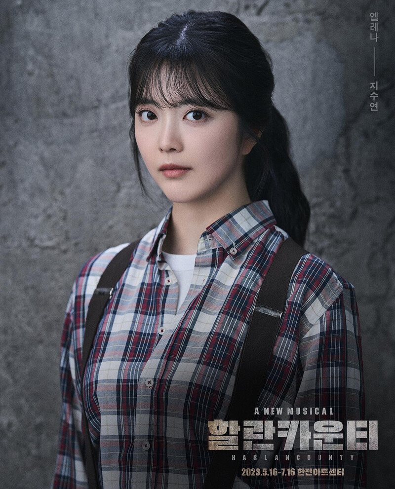 Ji Suyeon - Musical 'Harlan County' Promotional posters documents 2