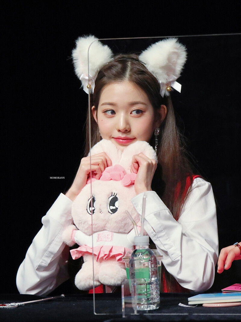 220501 IVE Wonyoung - WITHMUU Fansign documents 5