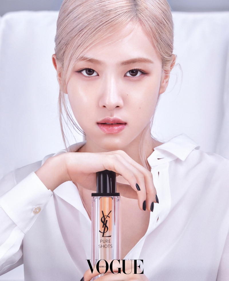 BLACKPINK Rosé for Vogue Korea x YSL Beauty 'Night Reboot Serum' documents 1
