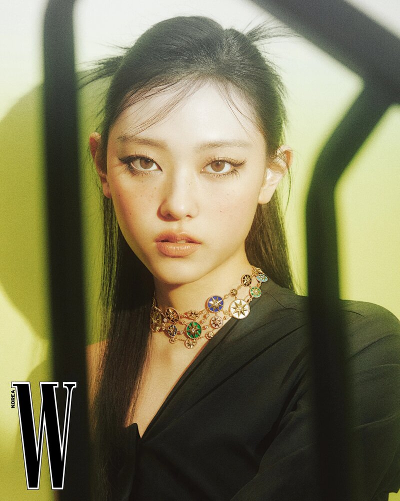 NewJeans Haerin for W Korea Vol. 3 March 2024 Issue documents 4