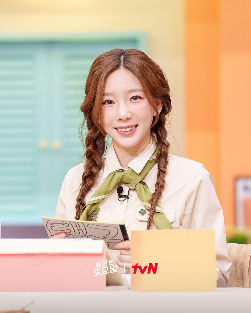 240914 tvN Amazing Saturday Instagram Update with Taeyeon Episode 332 Preview documents 1