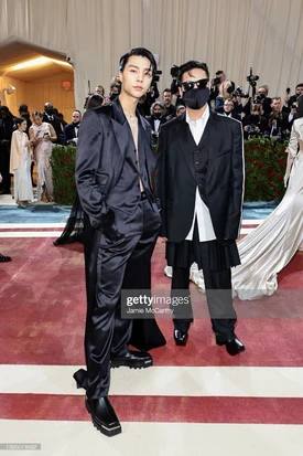 220502 JOHNNY x PETER DO at MET GALA 2022 for' In America: An Anthology of FASHION'