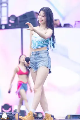 240713 fromis_9 Jiheon - Waterbomb Festival in Fukuoka