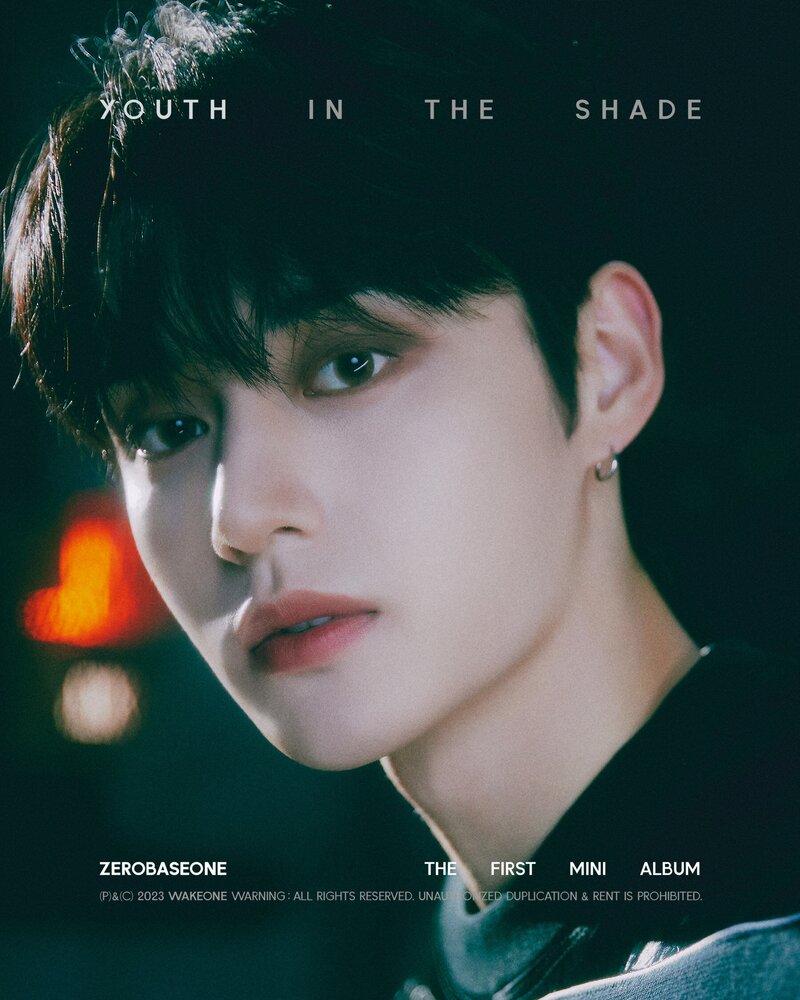 ZB1 'Youth In The Shade' concept photos documents 1