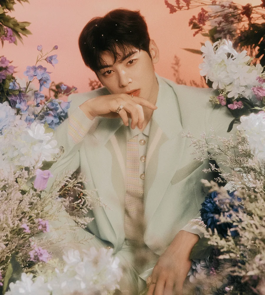 Cha Eun Woo Showcases His Ethereal Beauty In Estée Lauder Campaign For  Marie Claire Magazine