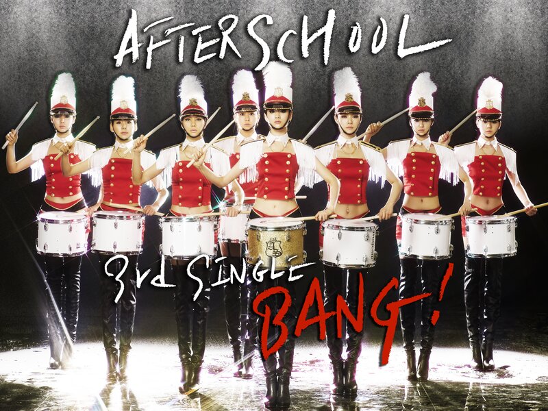After School 3rd single 'Bang!' concept photos documents 1