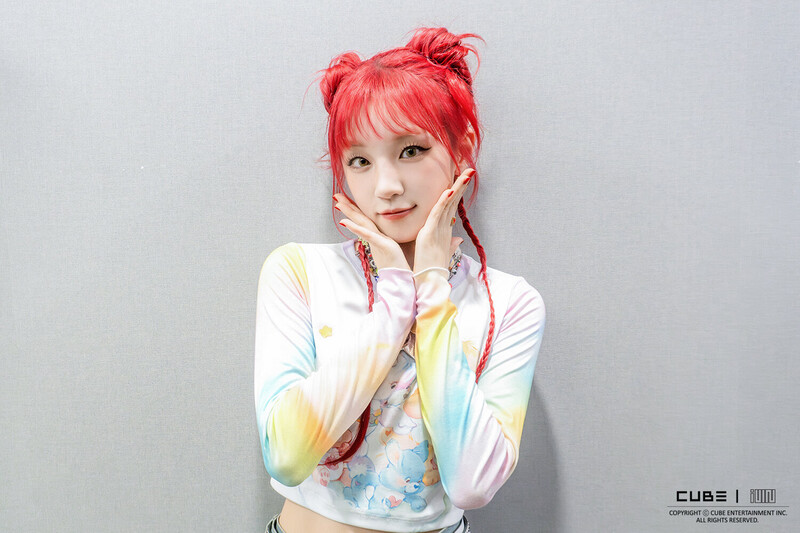 240514 - YUQI 1st Mini Album 'YUQ1' Music Shows Behind Photos documents 8