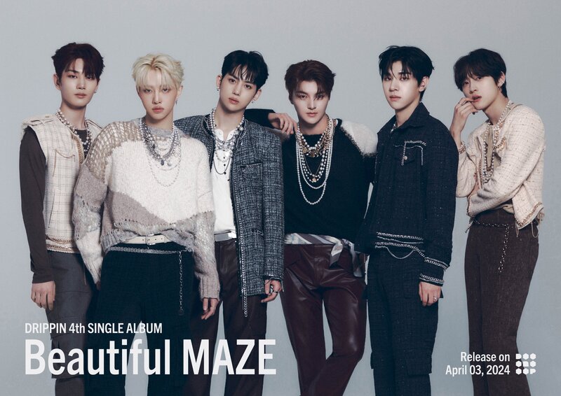 DRIPPIN - 4th Single Album "Beautiful MAZE" Concept Photos documents 1