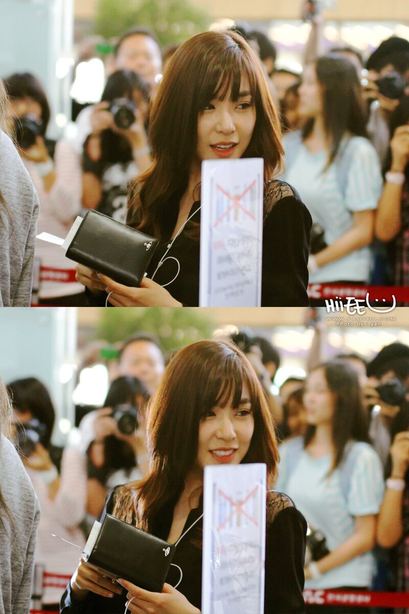 140522 Girls' Generation Tiffany at Gimpo Airport | kpopping