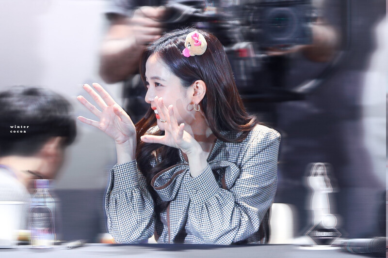 191012 BLACKPINK Jisoo - OLENS Fansign documents 5