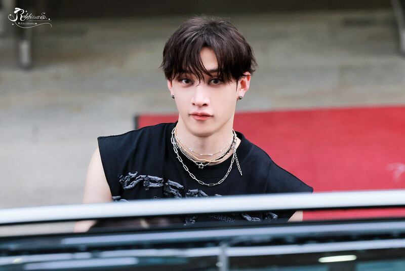 240726 StrayKids Bang Chan - Music Bank Commute documents 8