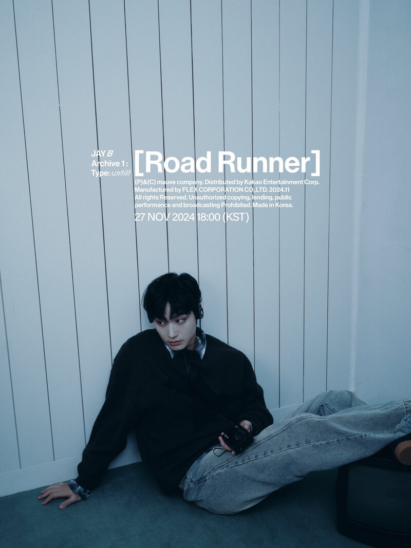 JAY B 1st Full Album 'Archive 1 [Road Runner] Teasers documents 2