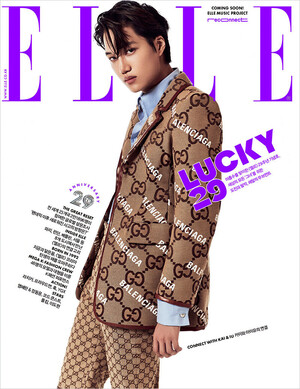 KAI for ELLE Korea x GUCCI 'ARIA' Collection Nov Issue 2021