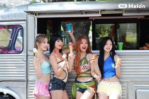 240701 KISS OF LIFE - "Sticky" MV Behind the Scenes Photos by Melon