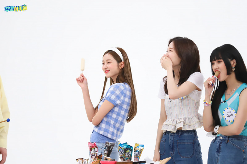 210519 MBC Naver Post - OH MY GIRL at Weekly Idol Ep 512 documents 1
