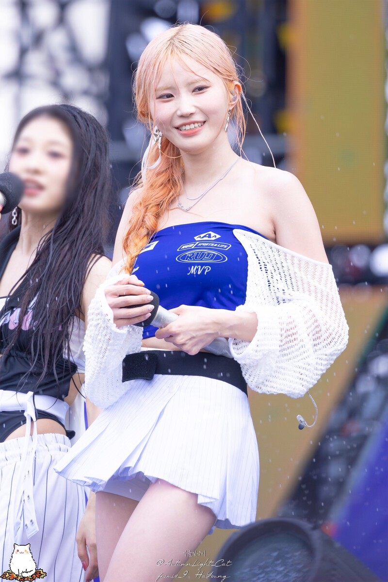 240705 fromis_9 Hayoung - Waterbomb Festival in Seoul documents 2