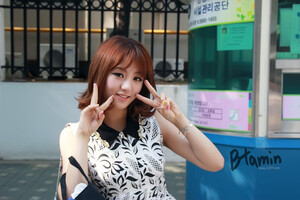 130927 LADIES' CODE EunB at Music Bank