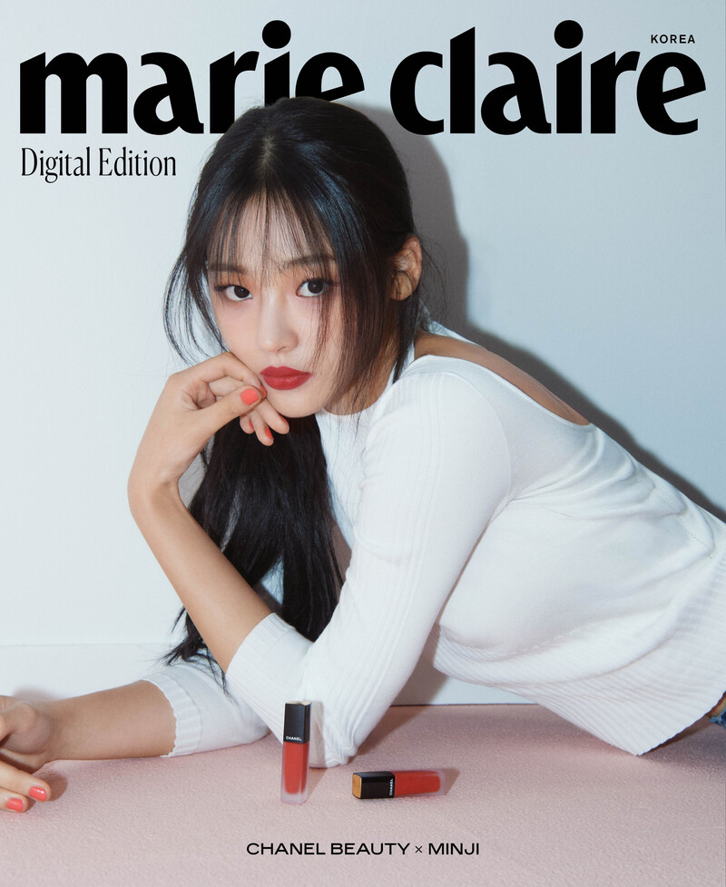 MINJI x Chanel Beauty for Marie Claire Korea October 2024 Issue documents 4