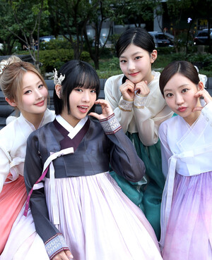 KISS OF LIFE - 2024 Hanbok Interview Photos by News1