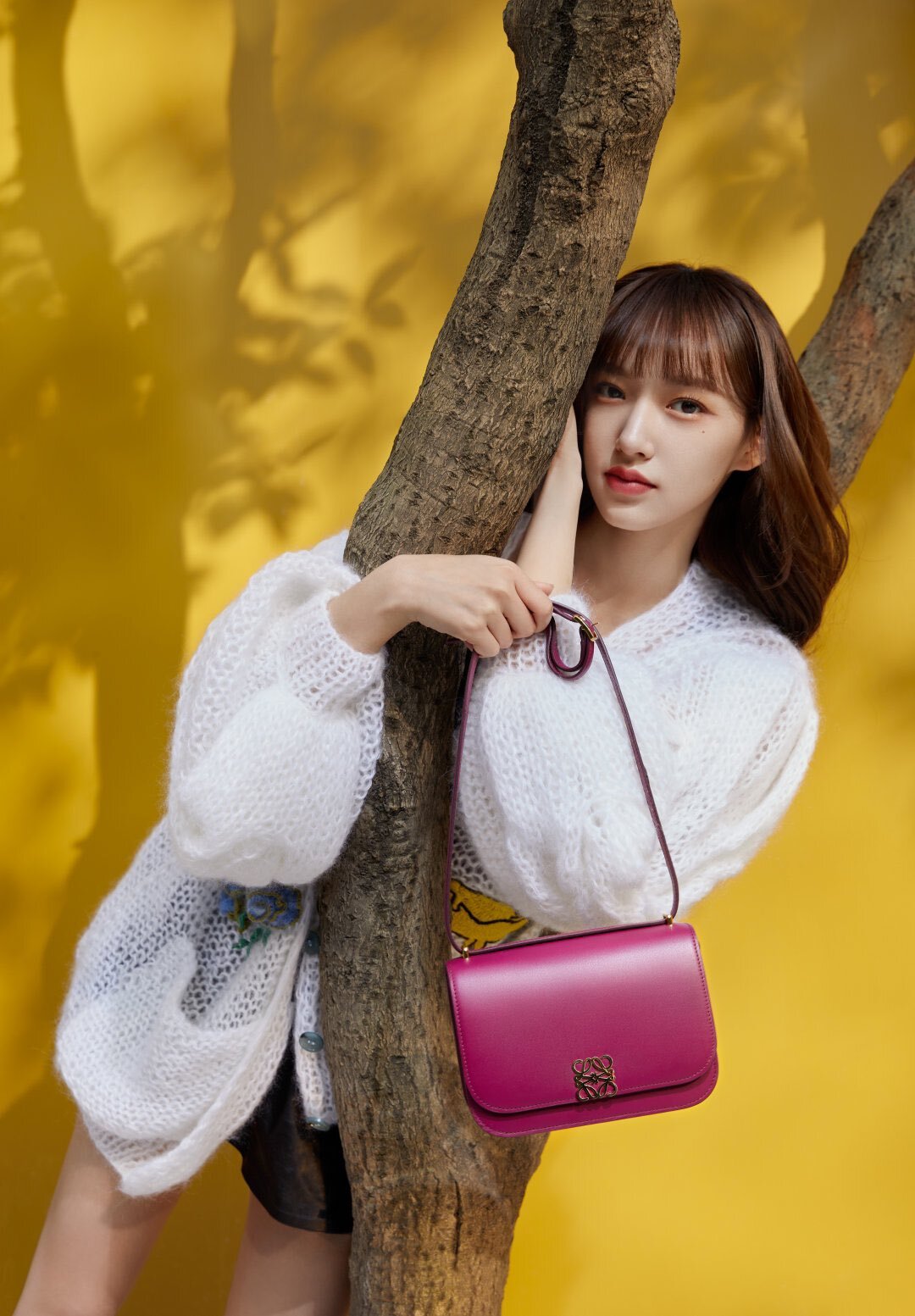 cheng xiao updates on X: cheng xiao has put her 160,000 yuan / 23,200  dollar chanel bird cage bag to use her pet doesn't love the fancy cage  though 😂 looks like