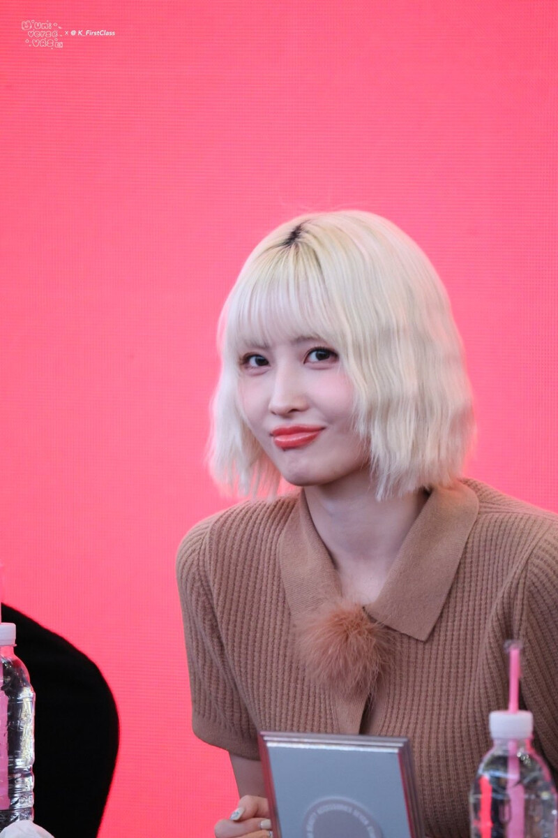 241215 TWICE Momo - Blue Dream Media Fansign documents 2