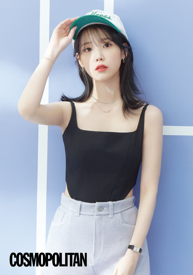 IU for J.ESTINA x Cosmopolitan Korea July 2022 Issue documents 3