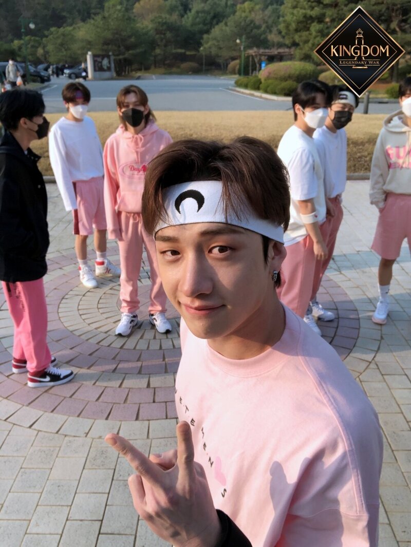 May 11, 2021 KINGDOM: LEGENDARY WAR Naver Update - Bang Chan at Sports Competition documents 4