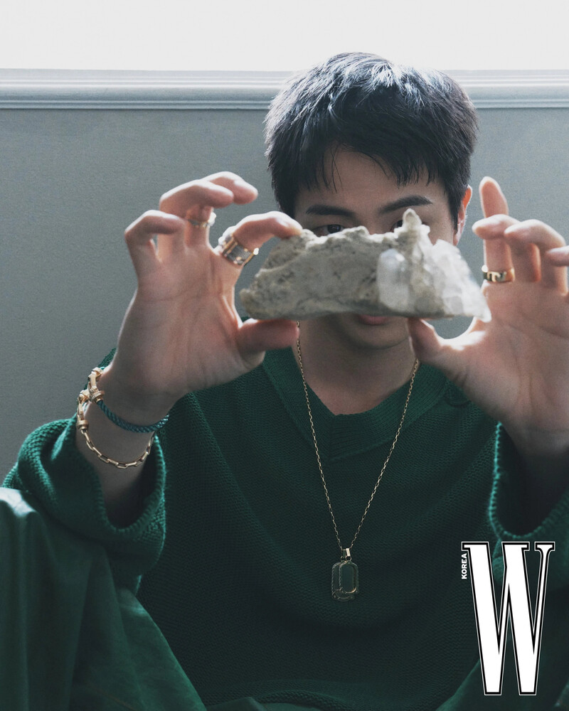 Jin for W Korea Vol. 7 July 2024 Issue documents 17