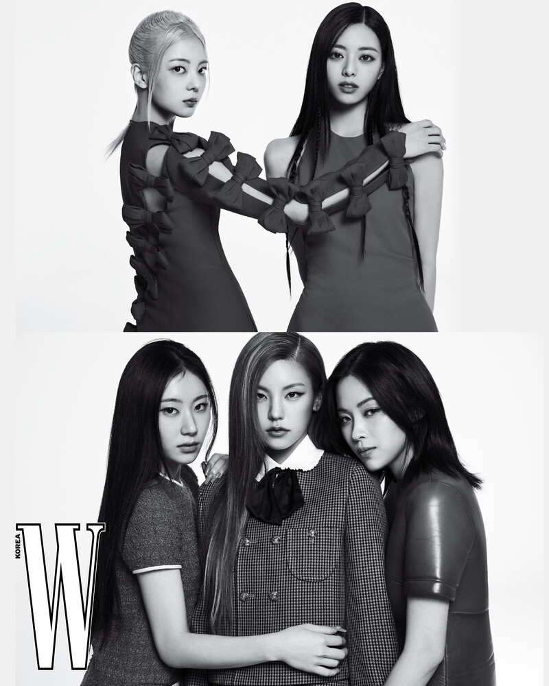 ITZY for W Korea September 2023 Issue documents 2