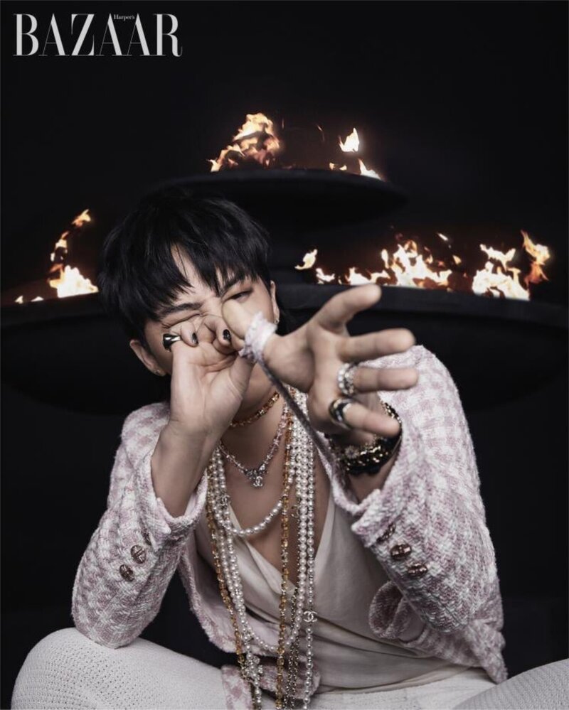 BIGBANG G-Dragon for Harper's Bazaar Korea | April 2023 Issue documents 8