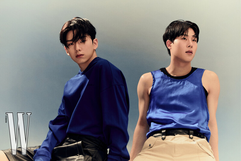 Joohoney & Kihyun for W Korea 2021 July Issue documents 1