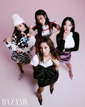 Yujin , Mimi, Lee Young Ji & Lee Eun Ji for Harper’s Bazaar Korea Magazine August 2022 Issue